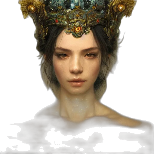 crown, face, mask, hat transparent PNG cut-out