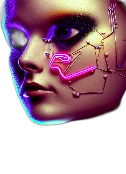 robot, mask, face, jewelry transparent PNG cut-out