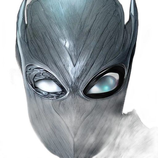 mask, face, creature, concept art transparent PNG cut-out