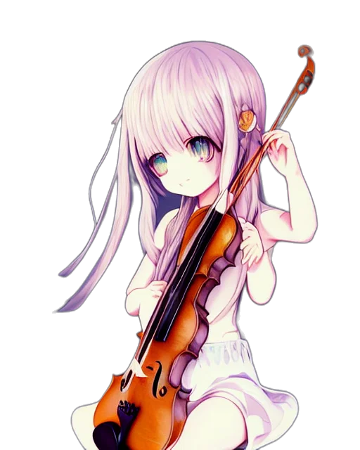 dress, weapon, staff, flower transparent PNG cut-out