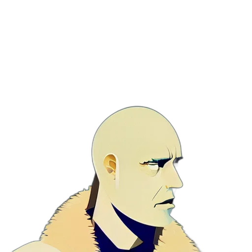 face, jacket, creature, mask transparent PNG cut-out