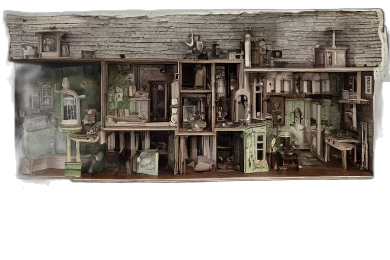 furniture, building, concept art, 3d render transparent PNG cut-out