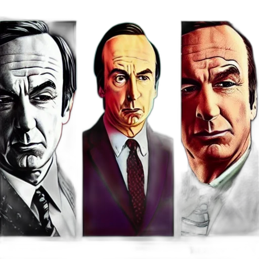 face, comic book art, photorealistic, cartoon transparent PNG cut-out