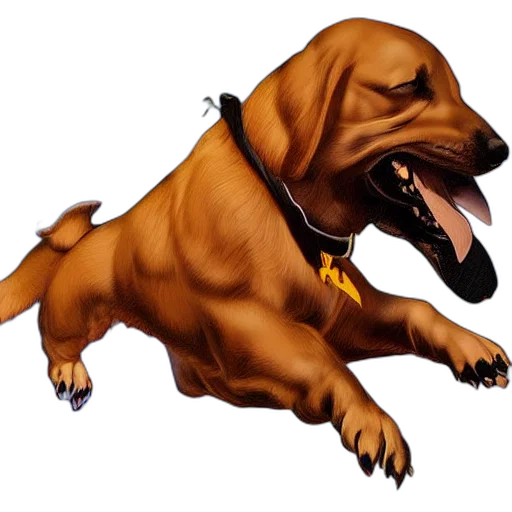 animal, staff, creature, photorealistic transparent PNG cut-out