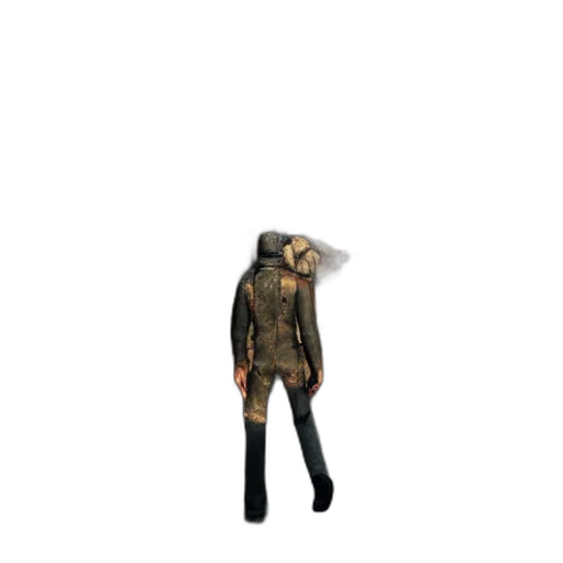 jacket, hat, creature, animal transparent PNG cut-out