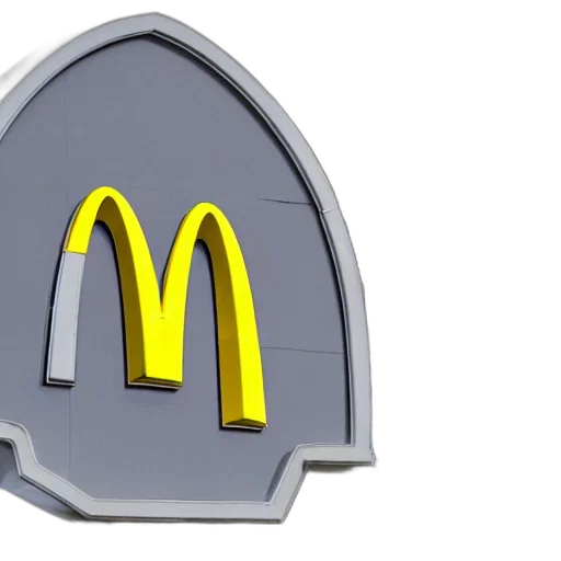 food, crown, 3d render, photorealistic transparent PNG cut-out