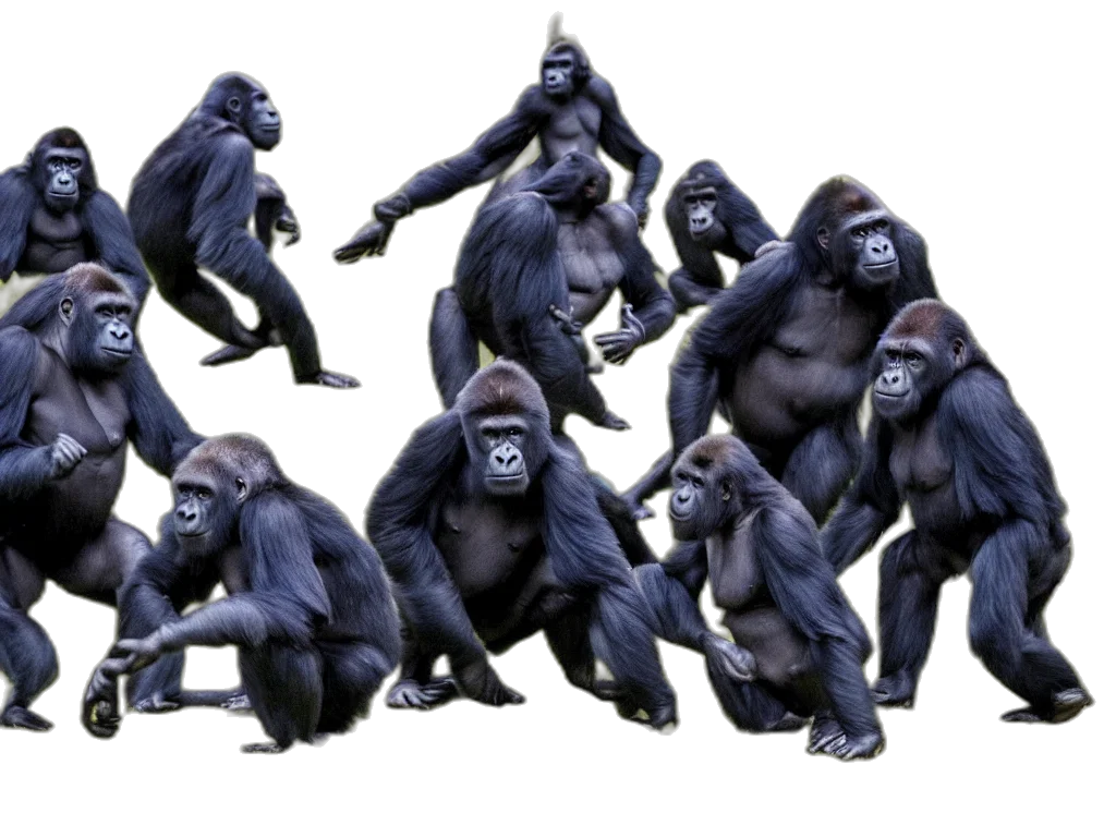 animal, concept art, 3d render, photorealistic transparent PNG cut-out