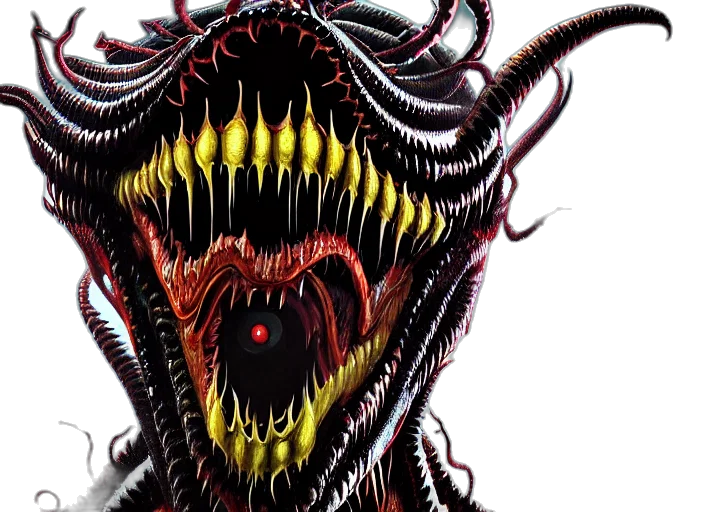 creature, dragon, concept art, comic book art transparent PNG cut-out