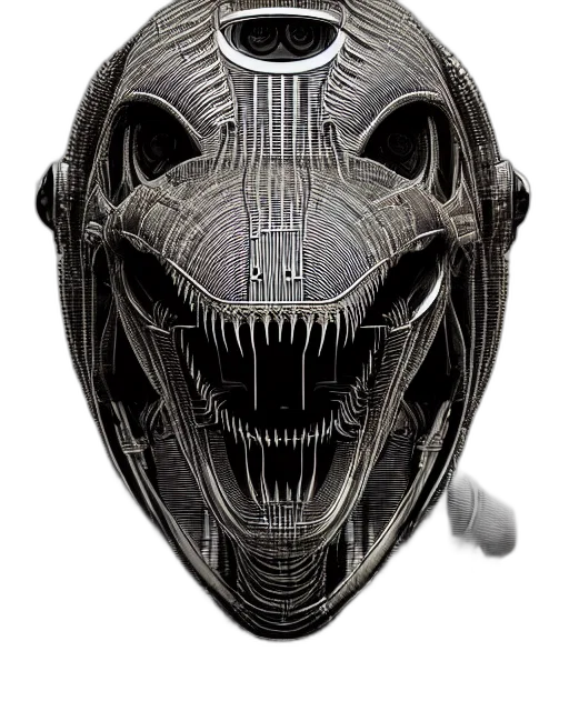 mask, face, creature, robot transparent PNG cut-out