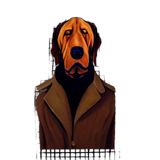 jacket, mask, face, animal transparent PNG cut-out