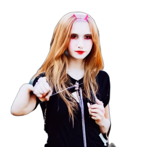 staff, cartoon, anime, photorealistic transparent PNG cut-out