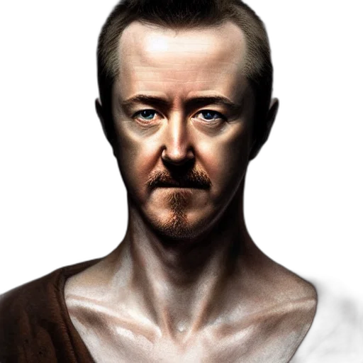 face, photorealistic, concept art, comic book art transparent PNG cut-out