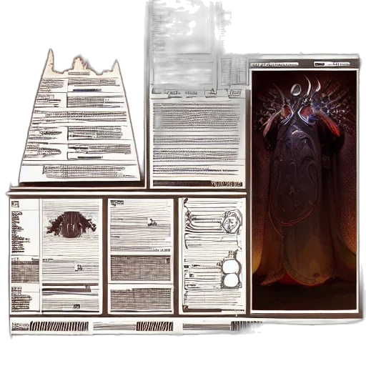 creature, concept art, fantasy art, dark transparent PNG cut-out