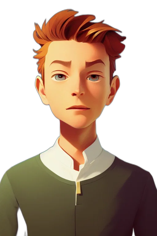 staff, face, jacket, robot transparent PNG cut-out