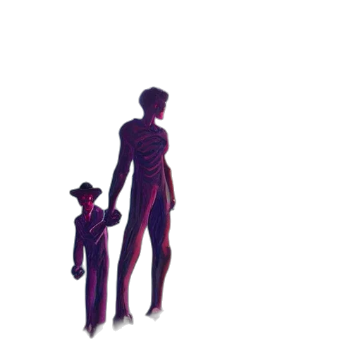 robot, staff, creature, animal transparent PNG cut-out