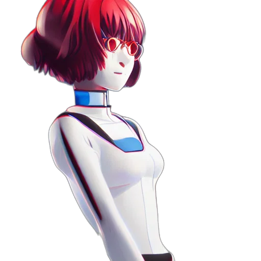 robot, dress, jacket, face transparent PNG cut-out