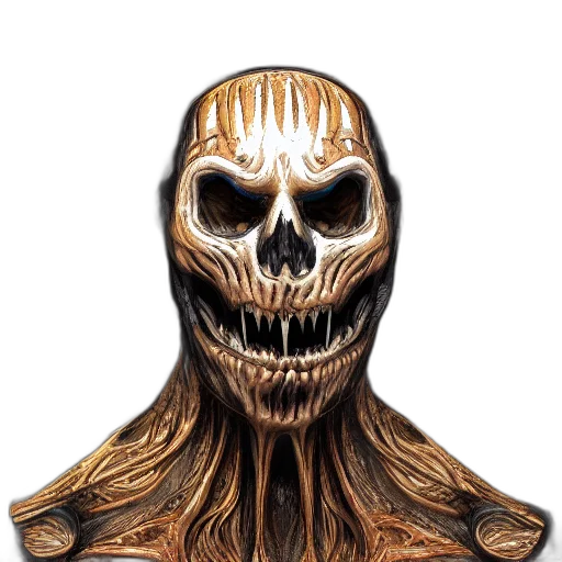 mask, face, creature, hair transparent PNG cut-out