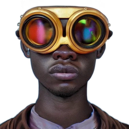 mask, face, robot, staff transparent PNG cut-out