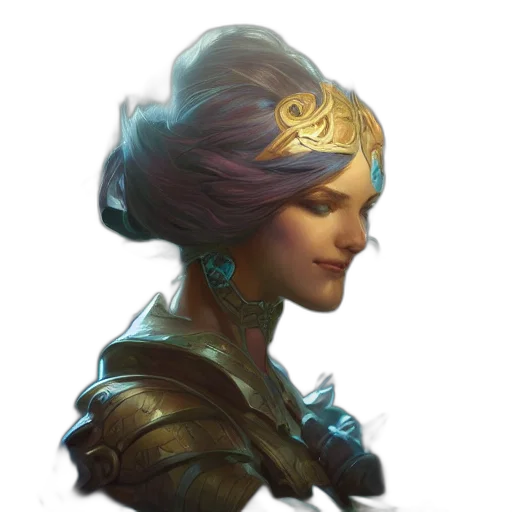 crown, face, staff, jewelry transparent PNG cut-out