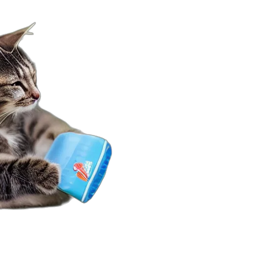 food, bottle, animal, photorealistic transparent PNG cut-out