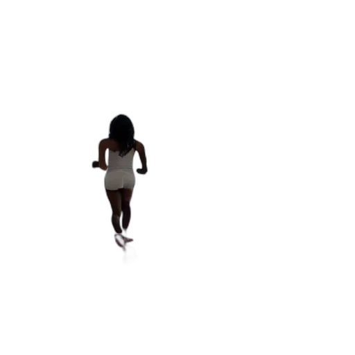 dress, robot, creature, staff transparent PNG cut-out