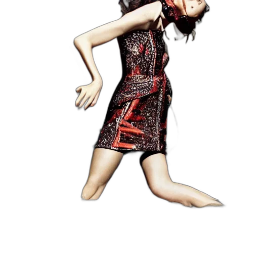 dress, 3d render, concept art, photorealistic transparent PNG cut-out