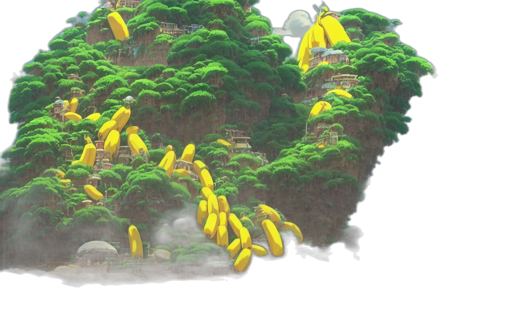 tree, concept art, 3d render, pixel art transparent PNG cut-out
