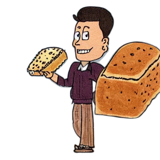 food, cartoon, pixel art, concept art transparent PNG cut-out
