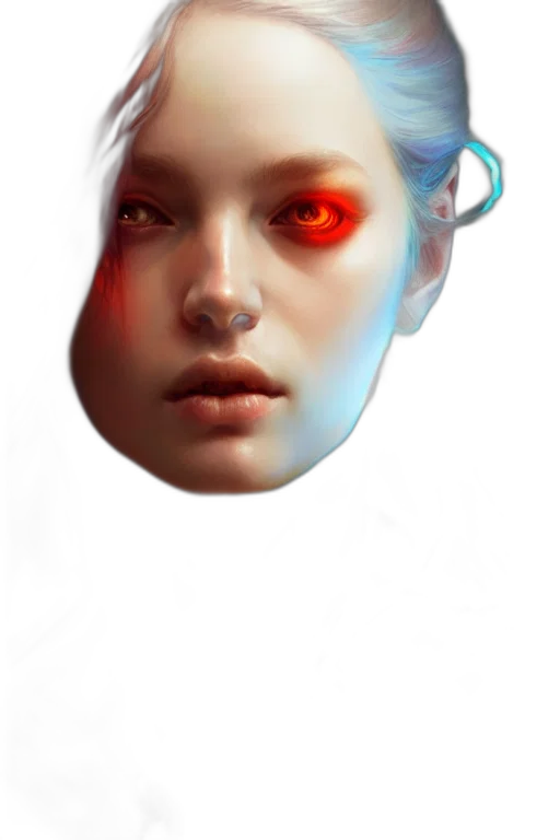 face, robot, mask, creature transparent PNG cut-out