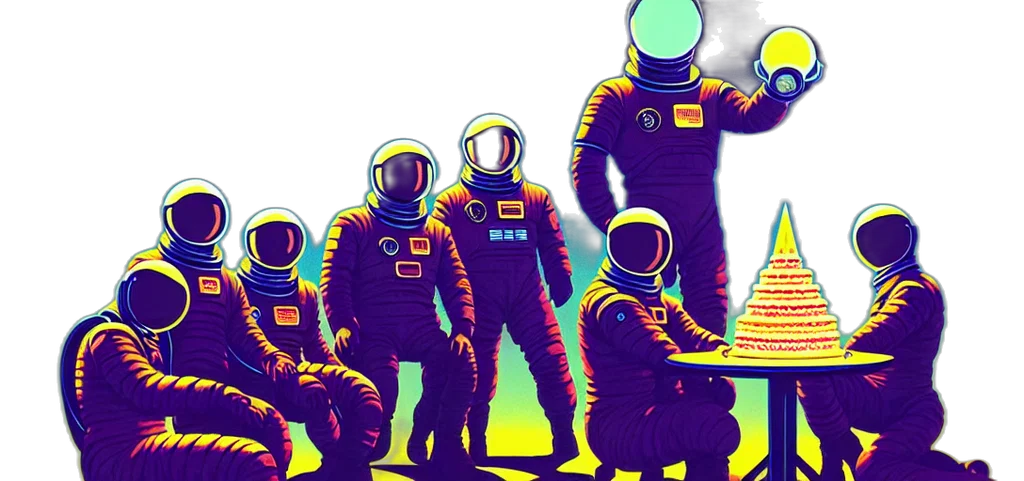 concept art, pixel art, comic book art, vaporwave transparent PNG cut-out