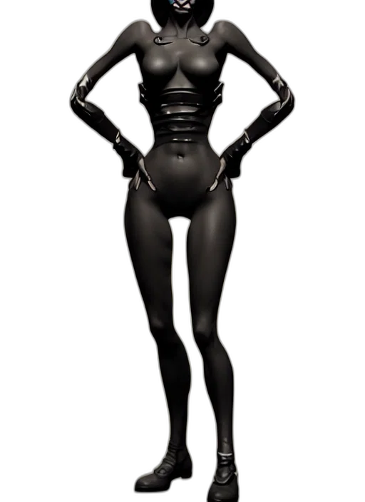 robot, mask, creature, dress transparent PNG cut-out