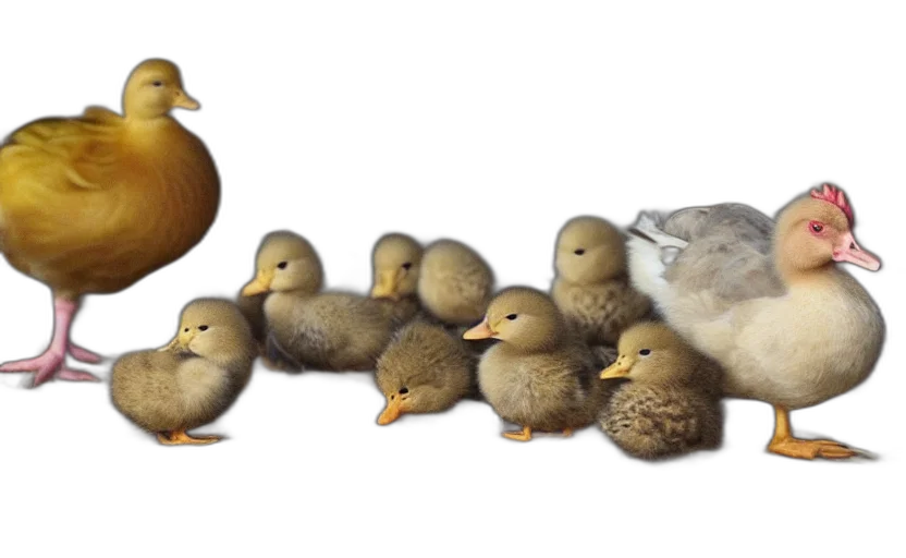 animal, photorealistic, 3d render, concept art transparent PNG cut-out