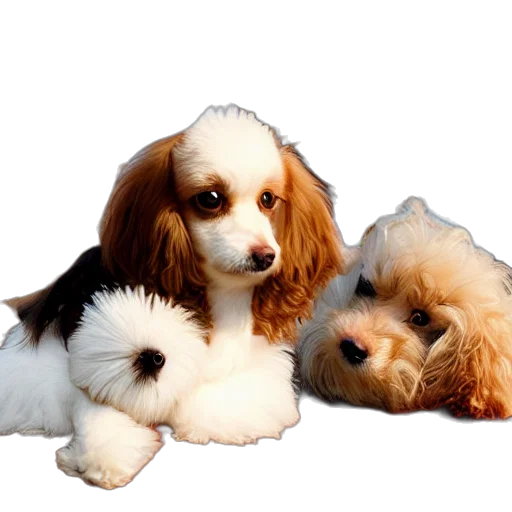 animal, hair, photorealistic, 3d render transparent PNG cut-out
