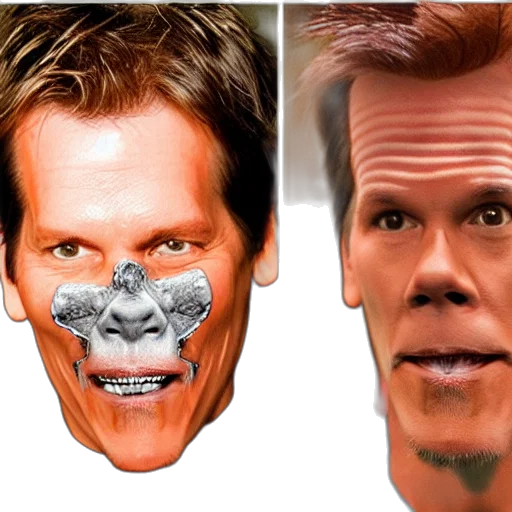 mask, face, creature, photorealistic transparent PNG cut-out