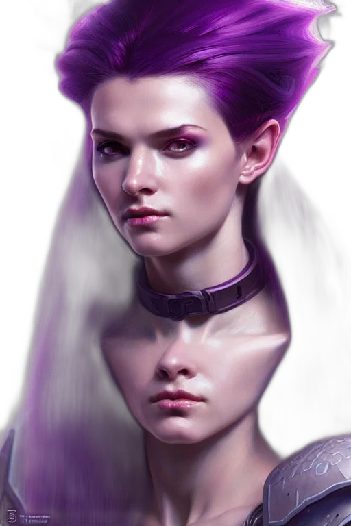 face, crown, hair, robot transparent PNG cut-out