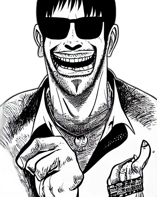 face, jacket, staff, mask transparent PNG cut-out