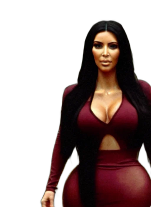 3d render, film, still, kim transparent PNG cut-out