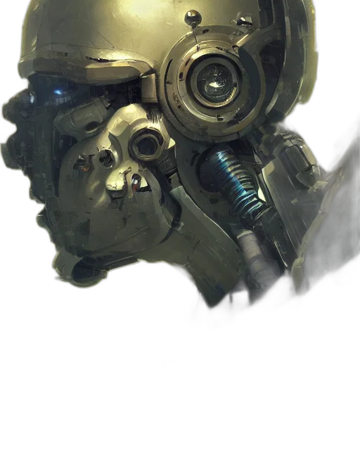 mask, robot, weapon, face transparent PNG cut-out