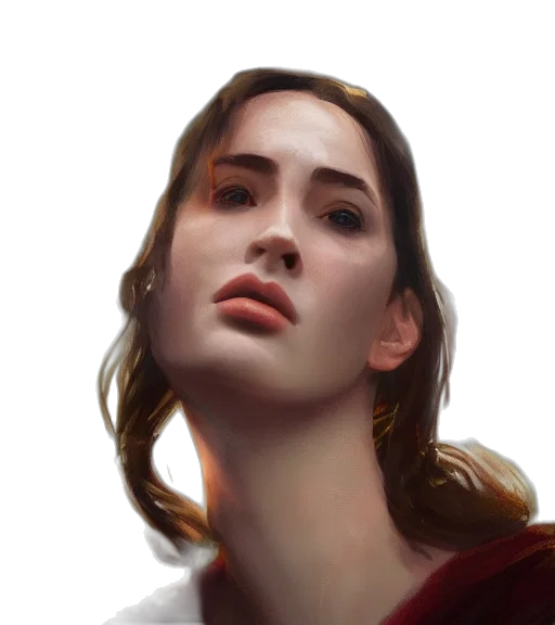 face, crown, jewelry, dress transparent PNG cut-out