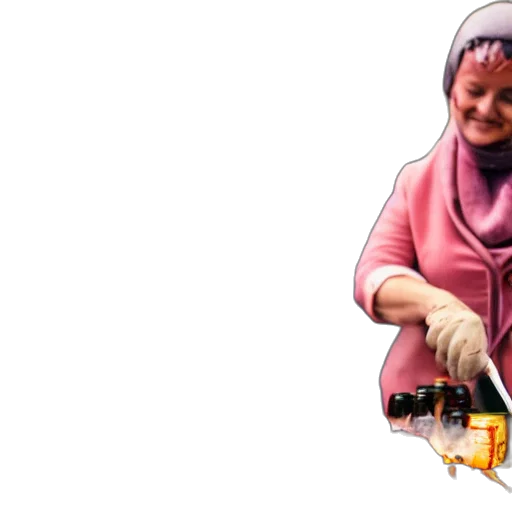 staff, bottle, robot, weapon transparent PNG cut-out