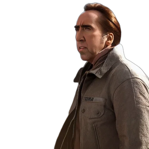 jacket, face, hair, creature transparent PNG cut-out