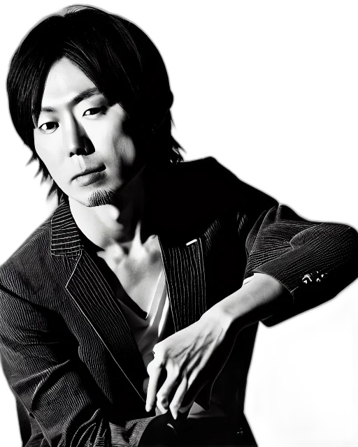 staff, jacket, hair, face transparent PNG cut-out