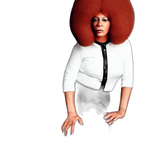hair, hat, dress, jacket transparent PNG cut-out