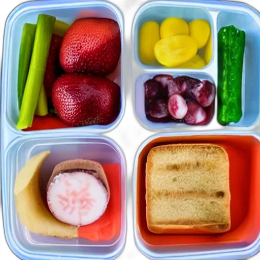 food, colorful, school, lunch transparent PNG cut-out