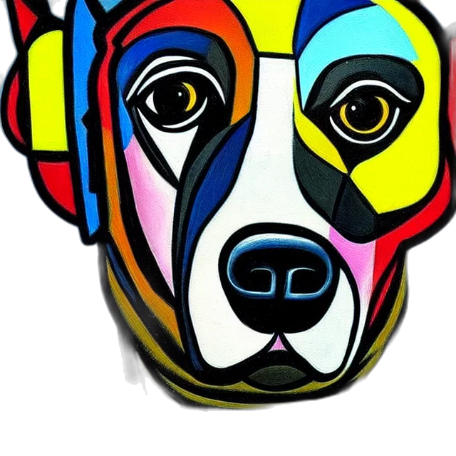 face, cartoon, photorealistic, watercolor transparent PNG cut-out