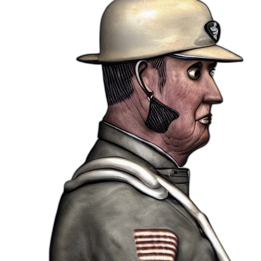 staff, hat, concept art, photorealistic transparent PNG cut-out