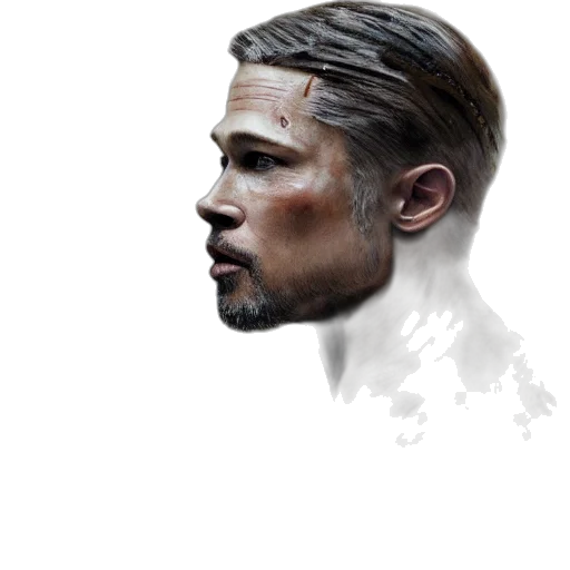 face, hair, mask, staff transparent PNG cut-out
