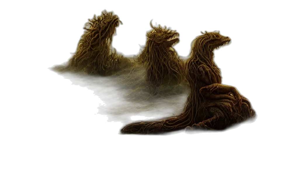 hair, creature, dragon, animal transparent PNG cut-out