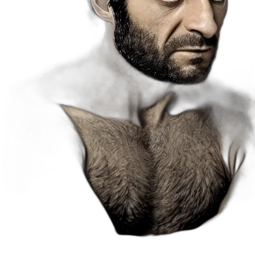 face, hair, mask, animal transparent PNG cut-out