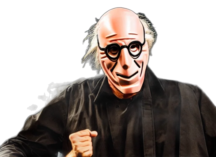 mask, jacket, face, staff transparent PNG cut-out